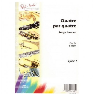 LANCEN S. - QUATRE PAR QUATRE - COR