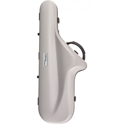 BAM CABINE TENOR SAXOPHONE CASE - METALLIC SILVER