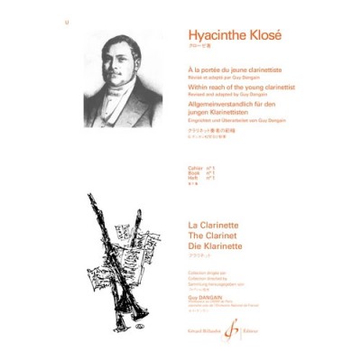 BILLAUDOT Klose Hyacinte - A La Portee Du Jeune Clarinettiste Vol.1