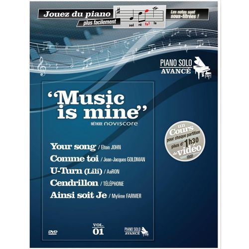 Universal Music Publishing Music Is Mine Methode De Piano Avance Dvd Woodbrass Com