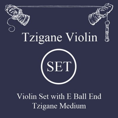 STRINGS VIOLIN TZIGANE MULTIFILAMENT-FIBERKERN MEDIUM 