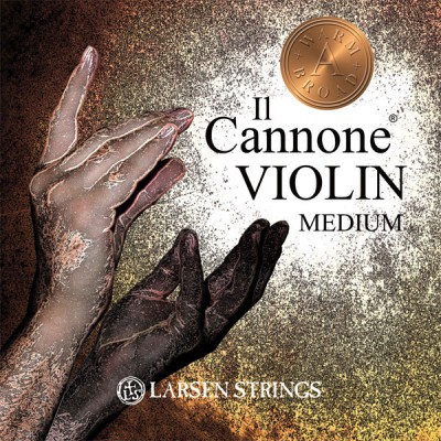 Larsen Strings Cordes Violon Il Cannone Jeu Medium Avec La Wideandbroad 