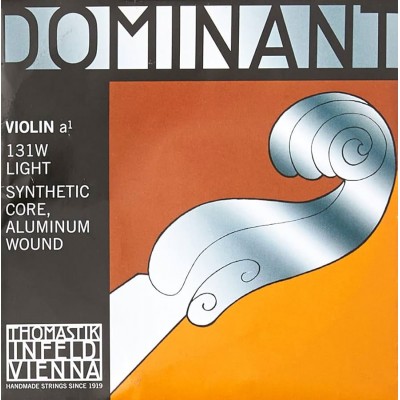THOMASTIK STRINGS VIOLIN DOMINANT SOLID CORE NYLON SMOOTH 131W