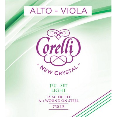 CORELLI STRINGS FOR VIOLA CRYSTAL 730LB LIGHT 