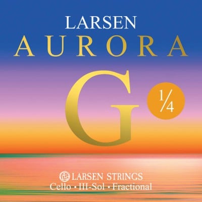 LARSEN STRINGS AURORA 1/4 SOL - MEDIUM 