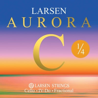 CELLO STRINGS LARSEN AURORA C 1/4 MEDIUM