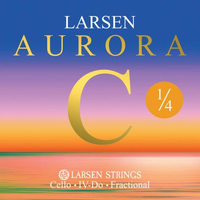 LARSEN STRINGS CELLO STRINGS LARSEN AURORA C 1/4 MEDIUM