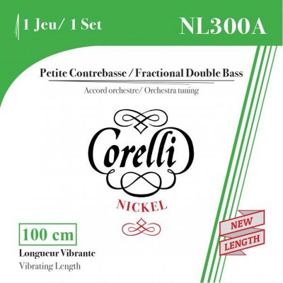 Corelli Cordes Contrebasse Accord D\'orchestre Taille 1/2 300a