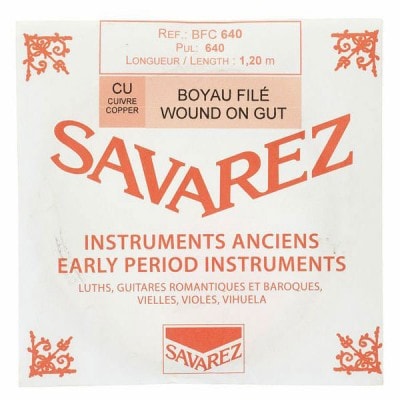 Savarez Cordes Gambe Sol6 Bronze File Bfc640