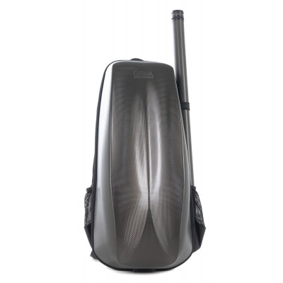 GEWA RUCKSACK FOR VIOLIN CASE SPACE BAG TITANIUM 4/4 - 3/4 33 X 67 (WITH BOW CASE 79 ) X 19 CM