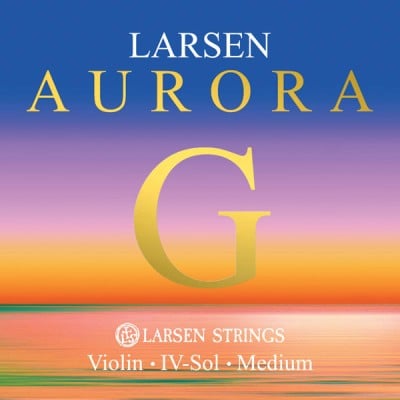 AURORA VIOLIN STRINGS G SILVER 4/4 MEDIUM