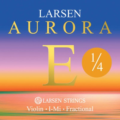 AURORA VIOLIN STRINGS E 1/4 BALL END MEDIUM