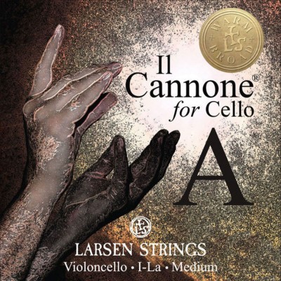 LARSEN STRINGS IL CANNONE 4/4 LA - MEDIUM (WARM&BROAD)