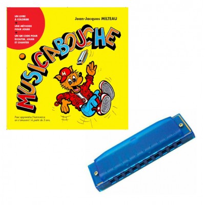 Pack Méthode Musicabouche J.J. Milteau + Happy Color