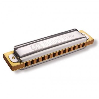 HOHNER DIATONISCHEN 364/24 MARINE BAND 12 LOCHER D RE