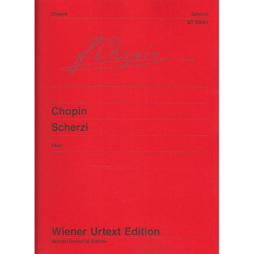 WIENER URTEXT EDITION CHOPIN F. - SCHERZI - PIANO