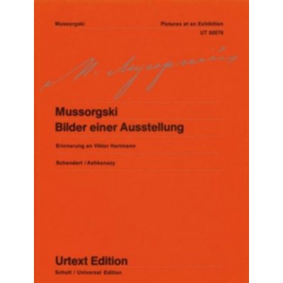 WIENER URTEXT EDITION MOUSSORGSKI M. - BILDER EINER AUSSTELLUNG - PIANO