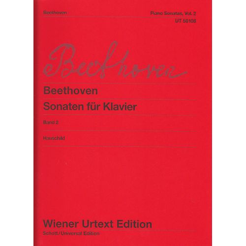 WIENER URTEXT EDITION BEETHOVEN L.V. - PIANO SONATAS VOL.2