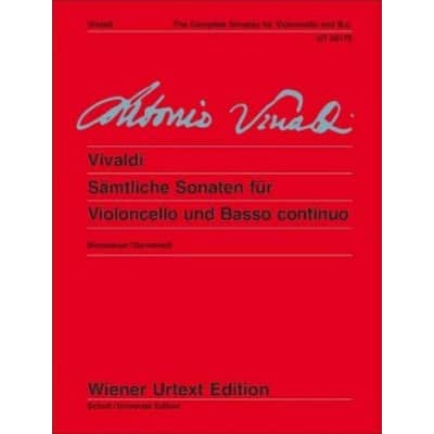 VIVALDI ANTONIO - SONATAS FOR VIOLONCELLO & BASSO CONTINUO