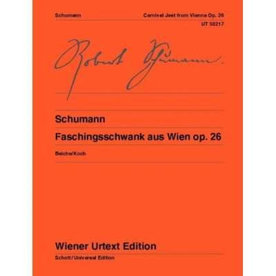 FASCHINGSSCHWANK AUS WIEN, OP. 26 - PIANO