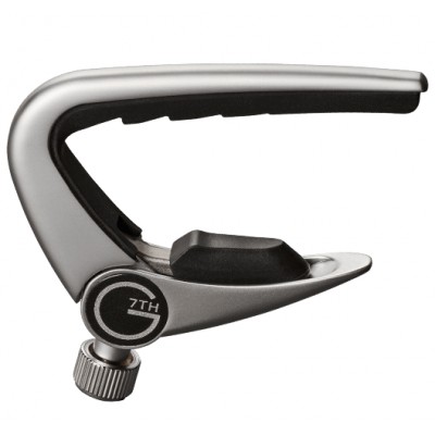G7TH Newport 12 Cordes Acoustique/electrique Argent