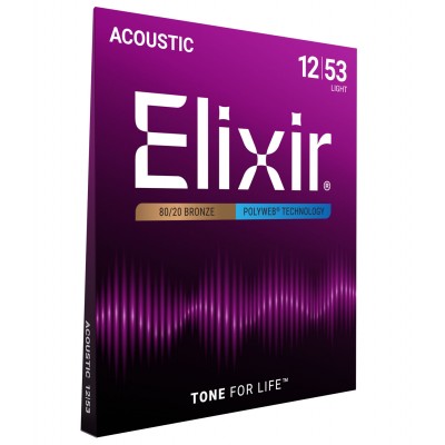 Elixir Polyweb Light 12 16 24 32 42 53