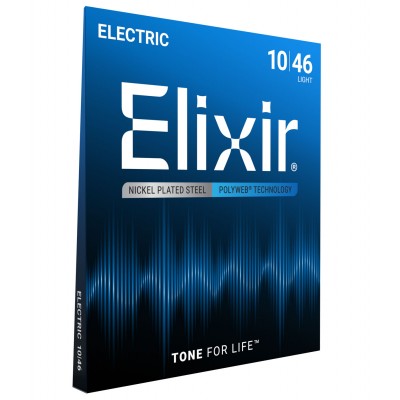 ELIXIR CORDES ELECTRIQUES POLYWEB JEUX LIGHT 010-046