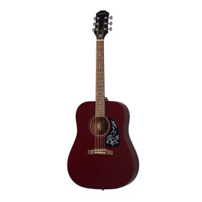 EPIPHONE STARLING (SQUARE SHOULDER DREADNOUGHT) WINE RED