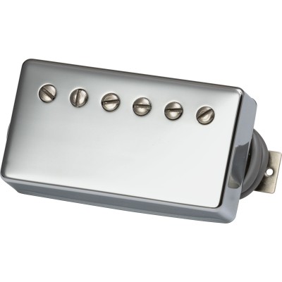 GIBSON ACCESSORIES 57 CLASSIC DOUBLE BLACK,NICKEL COVER 4-CONDUCTOR 8.1K OHMS