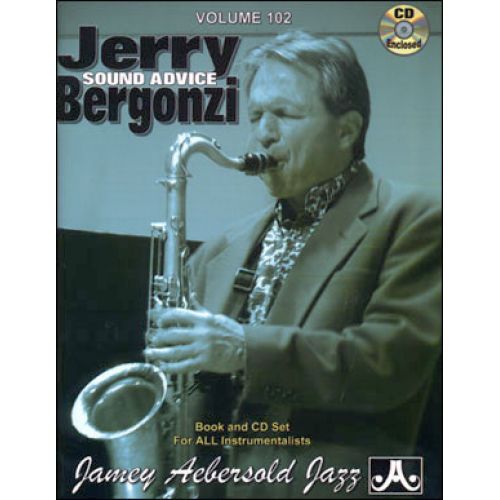AEBERSOLD N102 - JERRY BERGONZI - ”SOUND ADVICE” + CD