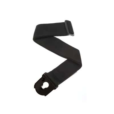 PLANET LOCK GUITAR STRAP BLACK