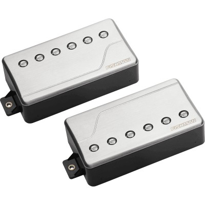 FISHMAN FLUENCE HUMBUCKER CLASSIC SET MICROS ALU BROSSE