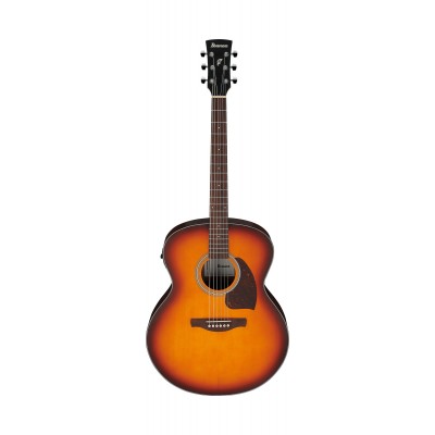 PJ50E-Oah Open Pore Vintage Amber Sunburst Top, Open Pore Natural Back And Sides