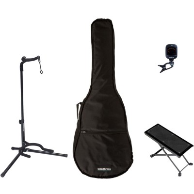 WOODBRASS Pacchetto accessori per chitarra classica 4/4