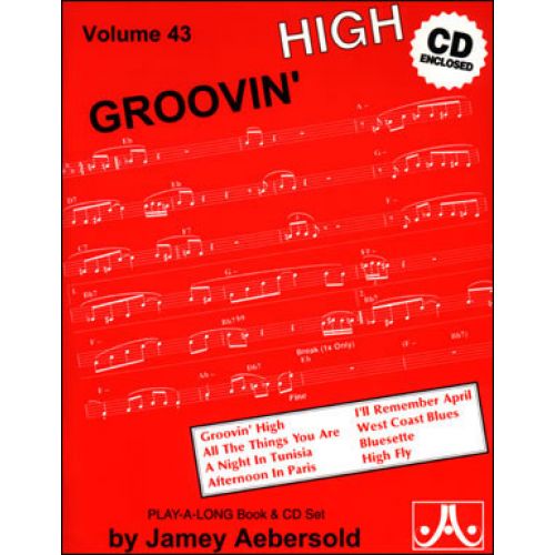 AEBERSOLD AEBERSOLD N°043 - GROOVIN' HIGH + CD