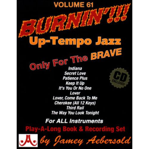 AEBERSOLD N061 - ?BURNIN'? - UP TEMPO JAZZ STANDARDS