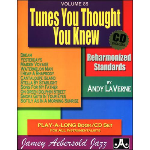 AEBERSOLD N085 - ANDY LAVERNE - ?TUNES YOU THOUGHT YOU KNEW? + CD