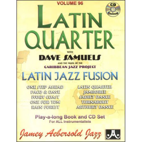 AEBERSOLD AEBERSOLD N096 - DAVE SAMUELS - ?LATIN QUARTER? + CD