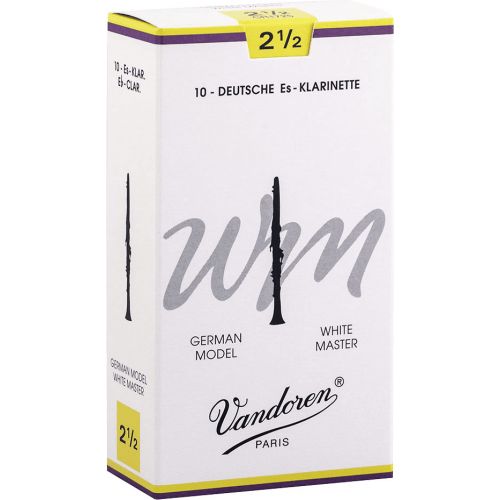 VANDOREN 10 KLARINETTEN BLATTER W.MASTER No 2,5