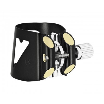 VANDOREN Ligature Optimum Noire Clarinette Sib + Couvre-bec Plastique