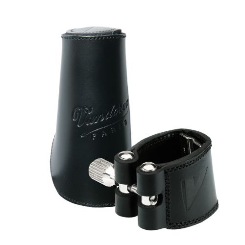 LEATHER LIGATURE Bb WITH CAP - LC21L