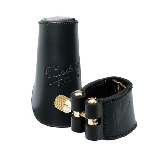 LEATHER LIGATURE BARITONE WITH CAP - LC29L