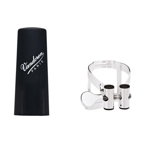 VANDOREN Ligature M/o Sib Argentée Couvre-bec Plastique