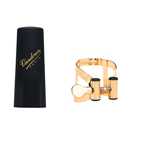 VANDOREN Ligature M/o Alto Plaque Or Couvre-bec Plastique