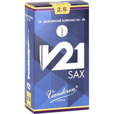 VANDOREN SOPRANO SAXOPHONE REEDS V21 2,5
