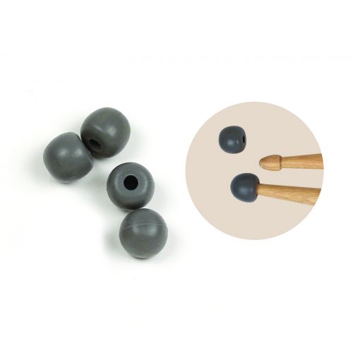 VIC FIRTH UPT - Embouts De Baguettes Sourdines Caoutchouc