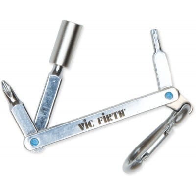 VIC FIRTH VICKEY3 CLE DE BATTERIE MULTI-OUTILS