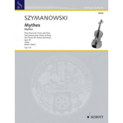  Szymanowski K. - Mythes Op.30 - Violon Et Piano  