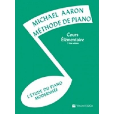 VOLONTE&CO AARON - METHODE DE PIANO - COURS ELEMENTAIRE VOL.3