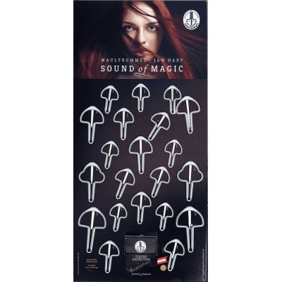 BOX OF 21 CLASSIC JEW'S HARPS